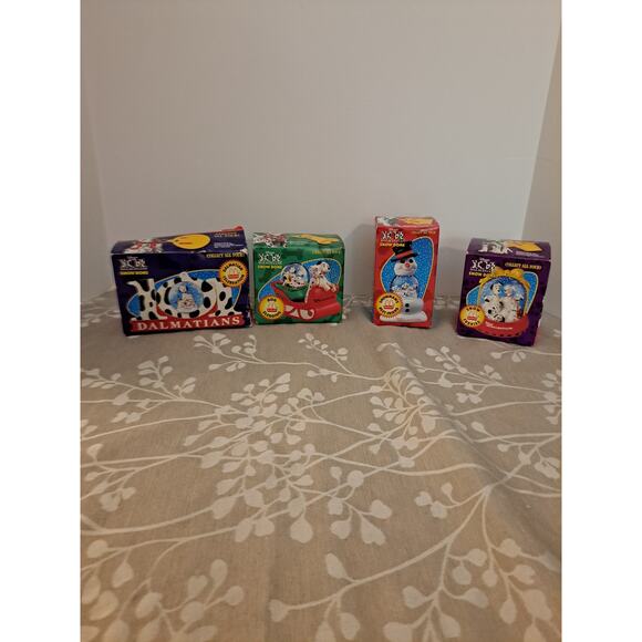 McDonald’s 1996 Snow dome 101 Dalmatians (complete set of 4) - Picture 1 of 10